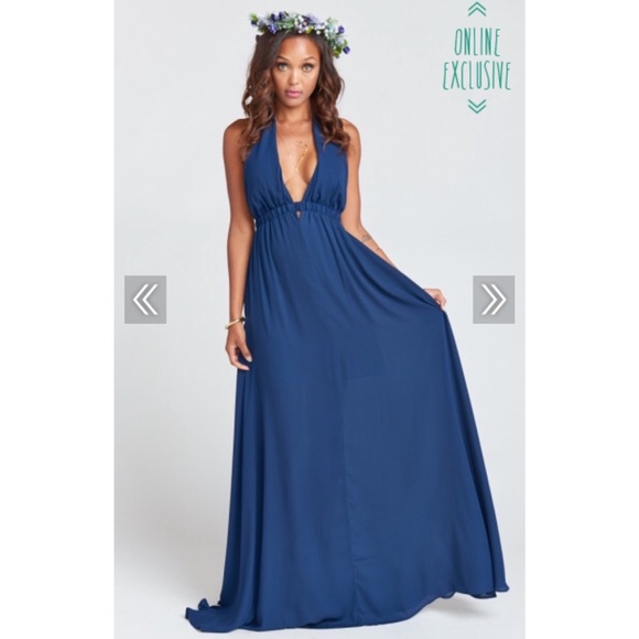 NWOT show me your mumu luna rich navy crisp - Picture 4 of 4